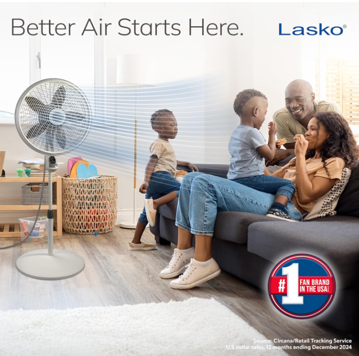 18-Inch Pedestal Oscillating Fan