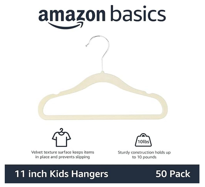 Kids Velvet Clothes Hangers Set