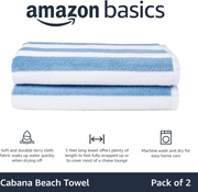Cabana Stripe Beach Towels Set