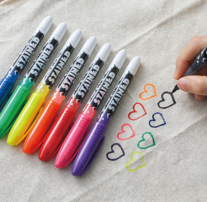 8-Color Fabric Marker Set