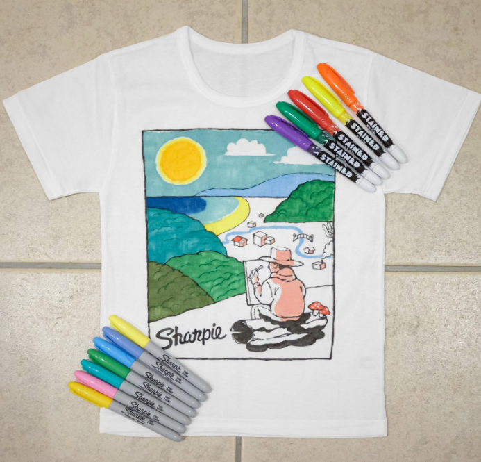 8-Color Fabric Marker Set