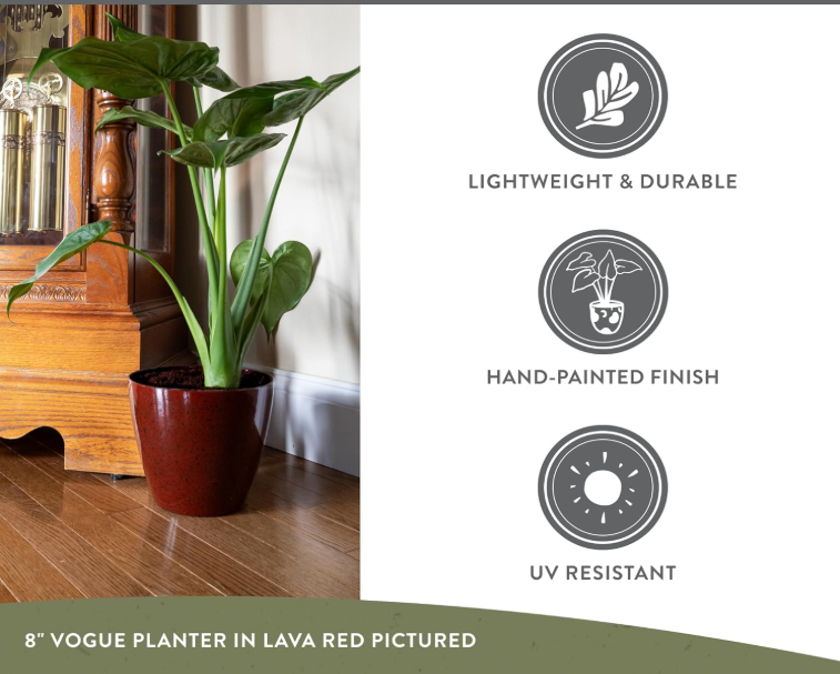 Stone Finish Planter