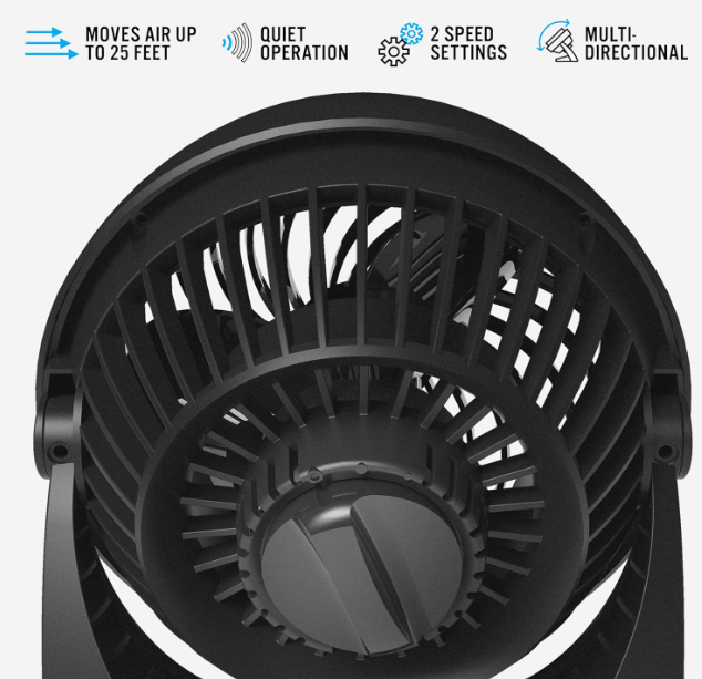 Compact Air Circulator Fan