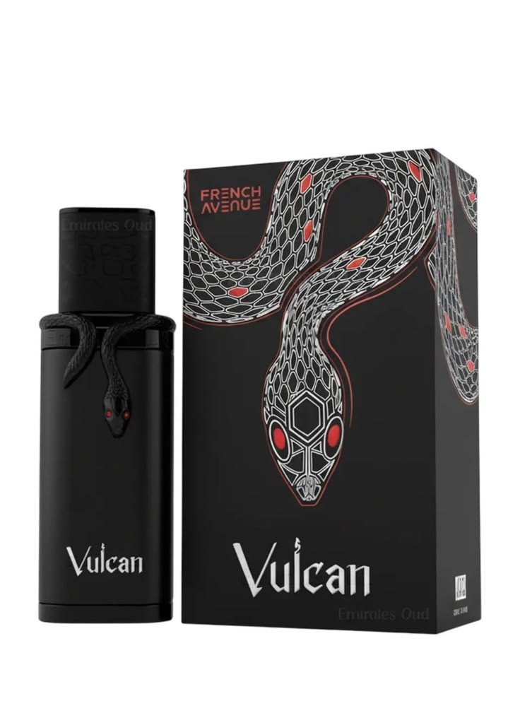 French Avenue Vulcan Black Friday Limited Edition Extrait de Parfum 100ml black bottle for men