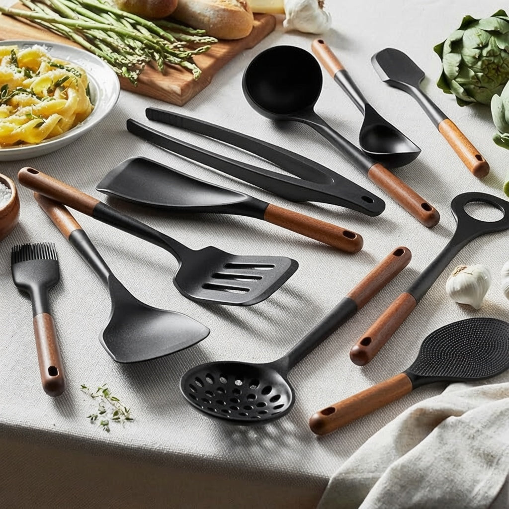 11-Piece Silicone Cooking Utensil Set