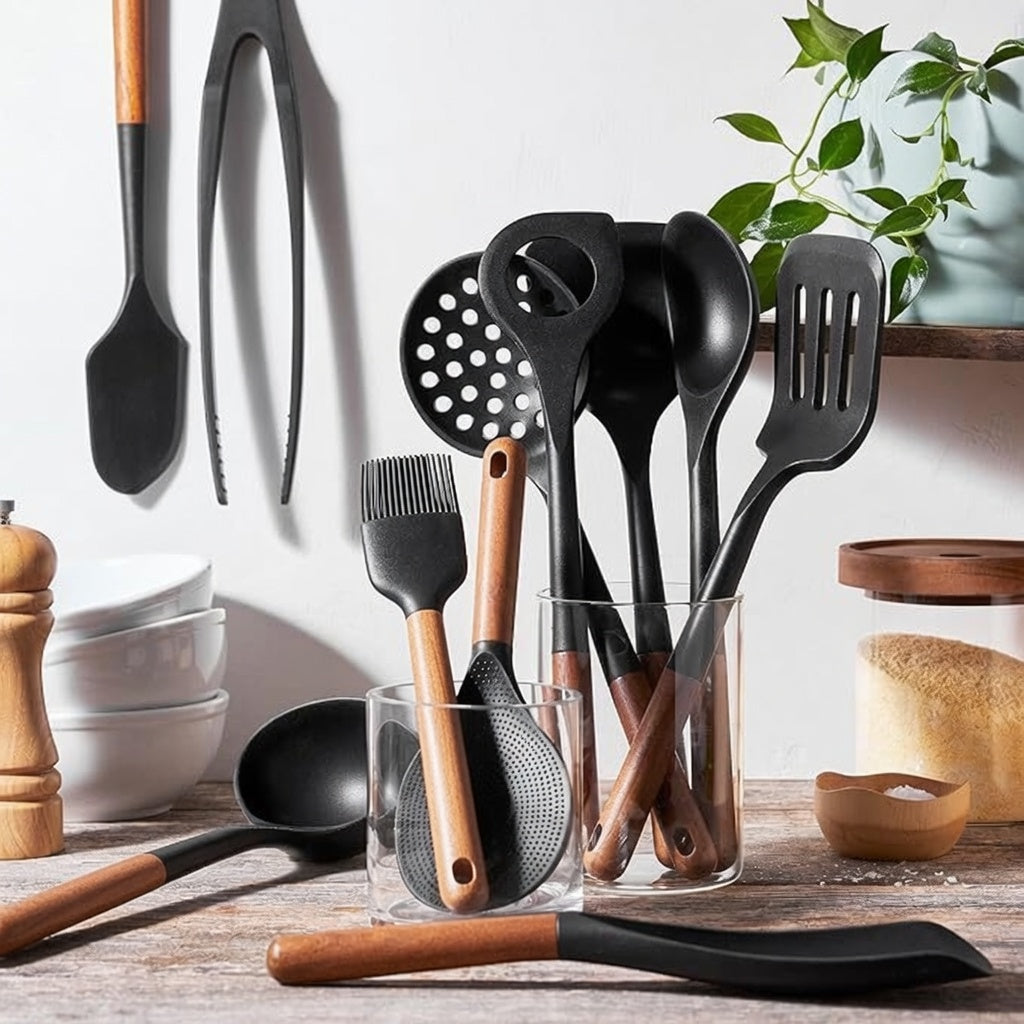 11-Piece Silicone Cooking Utensil Set