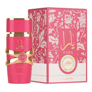 Lattafa Yara Candy Eau de Parfum 100ml pink matte bottle for women