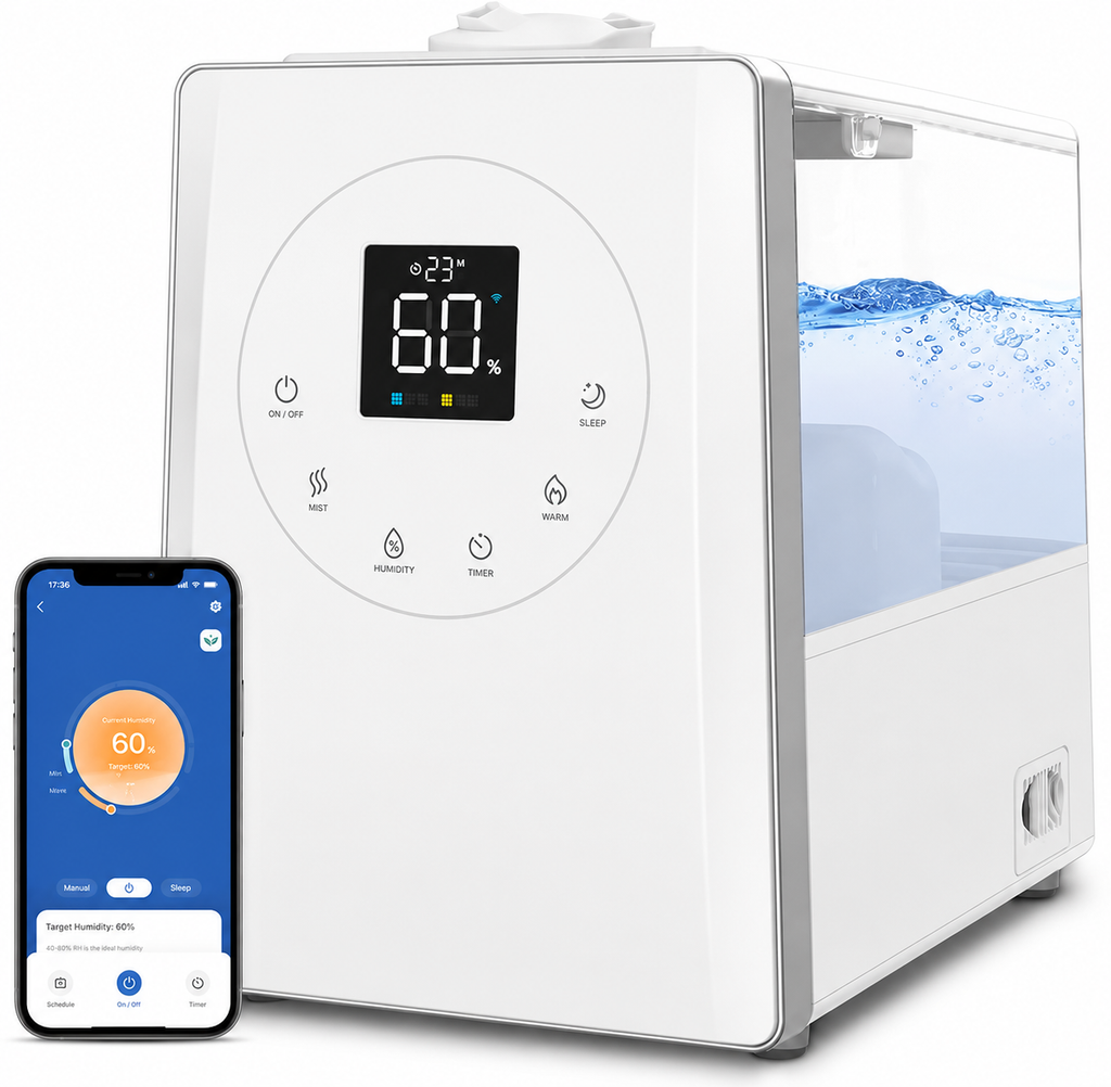 Smart Warm Cool Mist Humidifier
