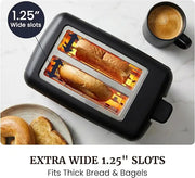 2-Slice Wide Slot Toaster