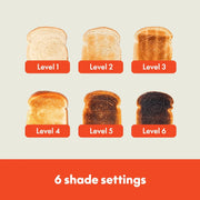 Slim Long Slot 2-Slice Toaster