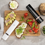 Electric Salt Pepper Grinder Set