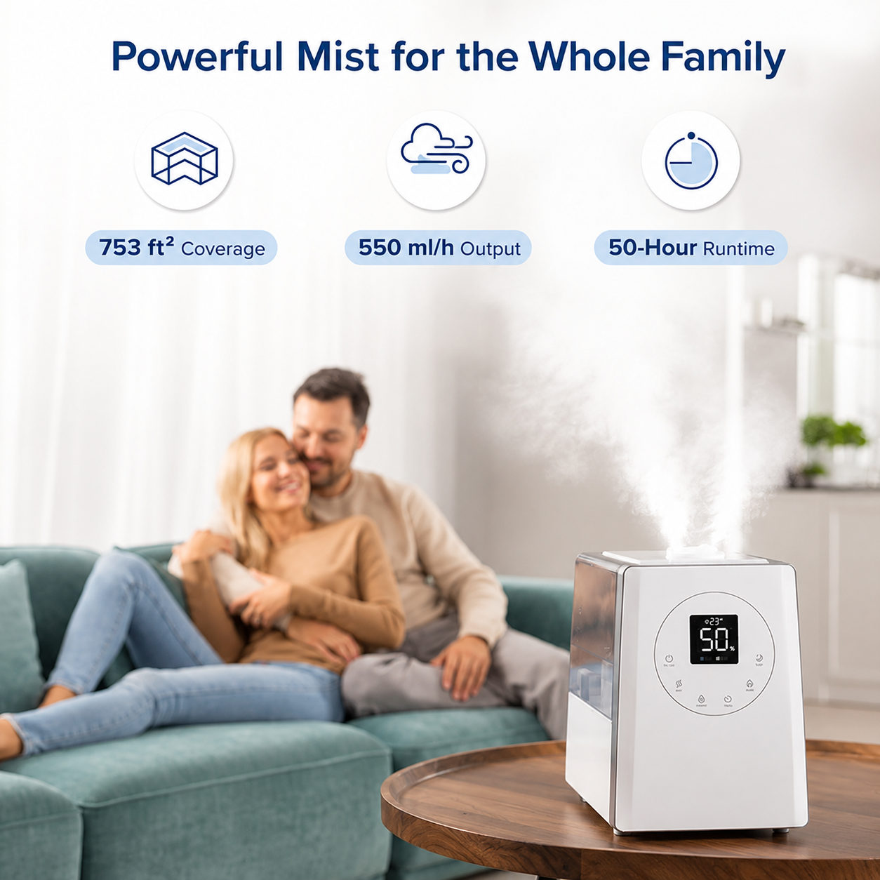 Smart Warm Cool Mist Humidifier