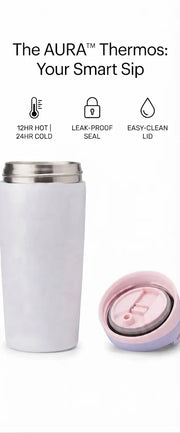 Ceramic Lined Insulated Coffee Tumbler