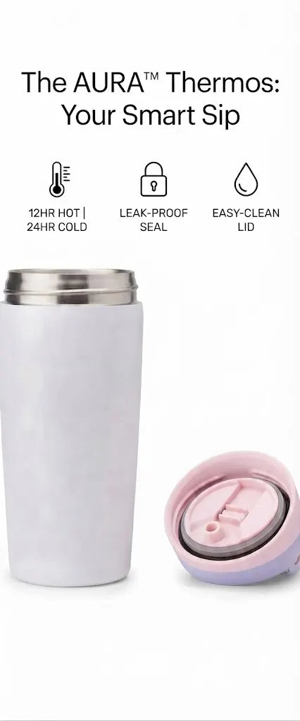 Ceramic Lined Insulated Coffee Tumbler