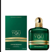 Emporio Armani Stronger With You Sandalwood Eau de Parfum 100ml green bottle