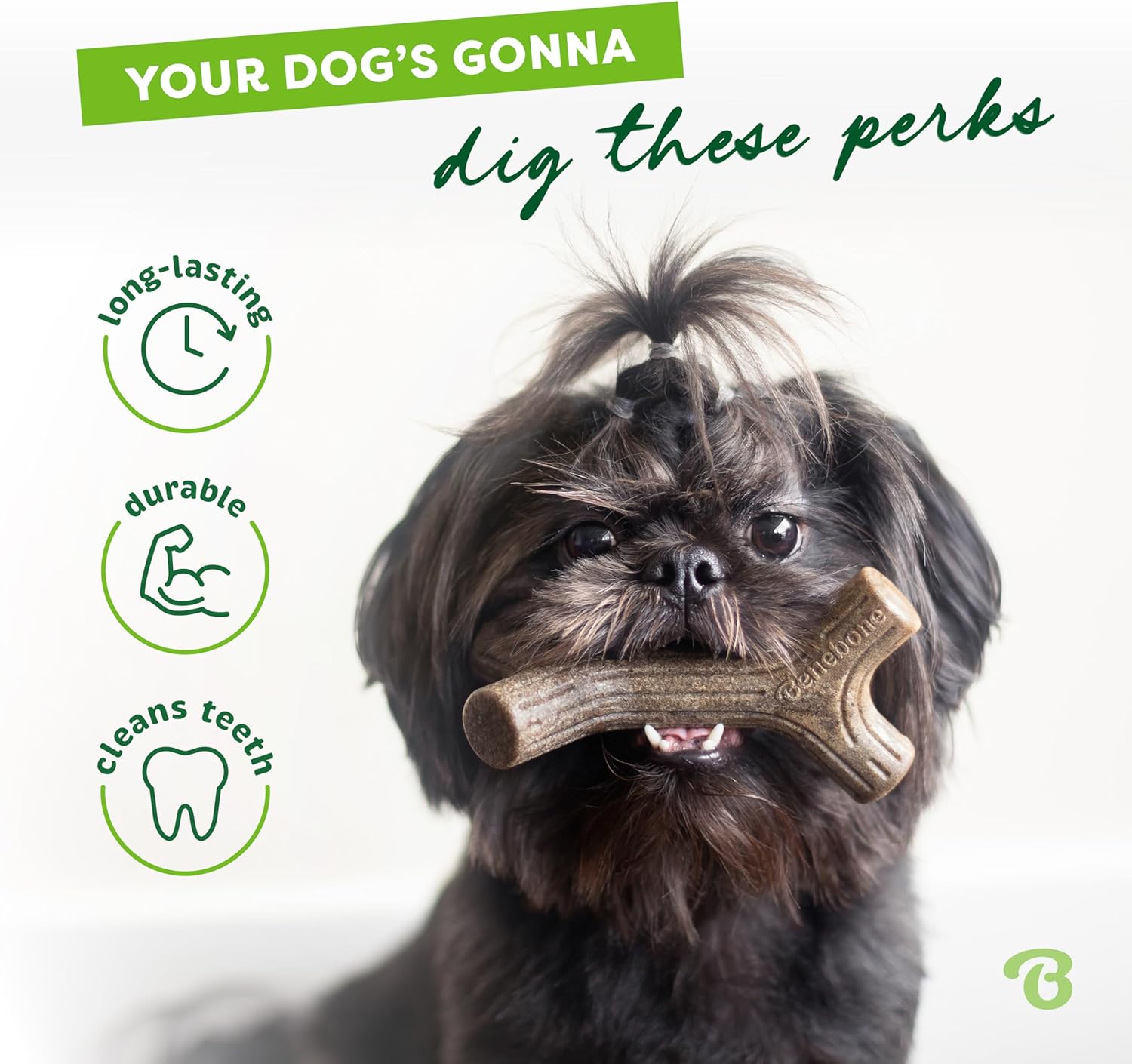 Bacon Flavor Dog Chew Stick – Medium
