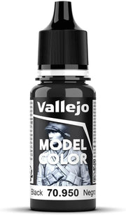 Black Acrylic Model Paint