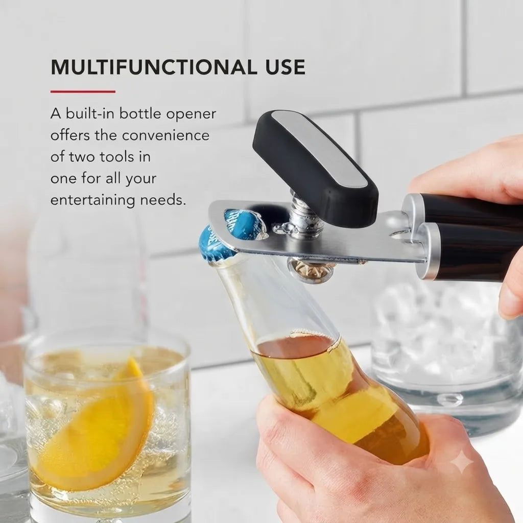 Multifunction Manual Can Bottle Opener