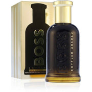 Hugo Boss Boss Bottled Absolu Parfum Intense 100ml 3.4 oz dark amber bottle with gold cap and gold box