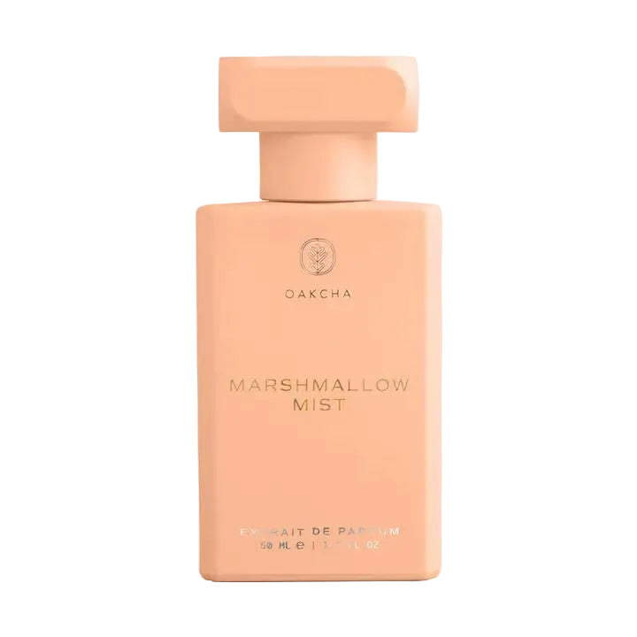 Oakcha Marshmallow Mist Extrait de Parfum 50ml 1.7 fl oz bottle - sweet marshmallow and vanilla gourmand perfume