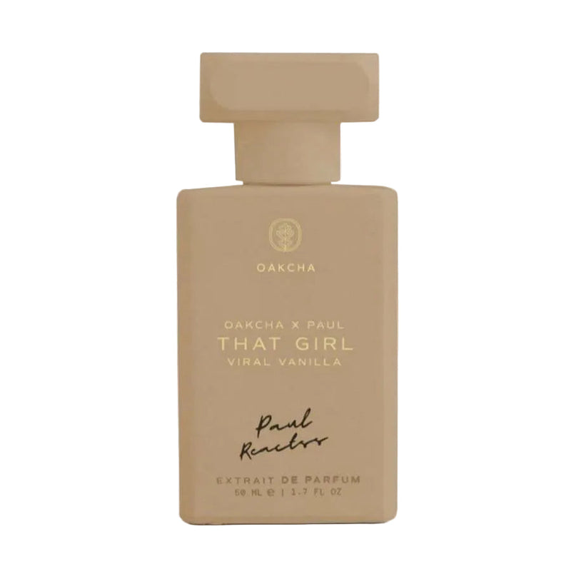 Oakcha That Girl Viral Vanilla Extrait de Parfum 50ml 1.7 fl oz bottle - sweet vanilla caramel gourmand perfume