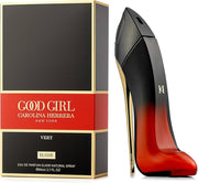 Carolina Herrera Very Good Girl Elixir Eau de Parfum 80ml 2.7 fl oz red and black stiletto bottle - cherry vanilla perfume for women