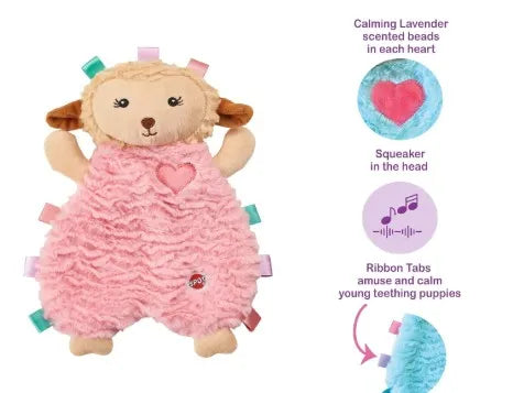Calming Lamb Plush Dog Toy
