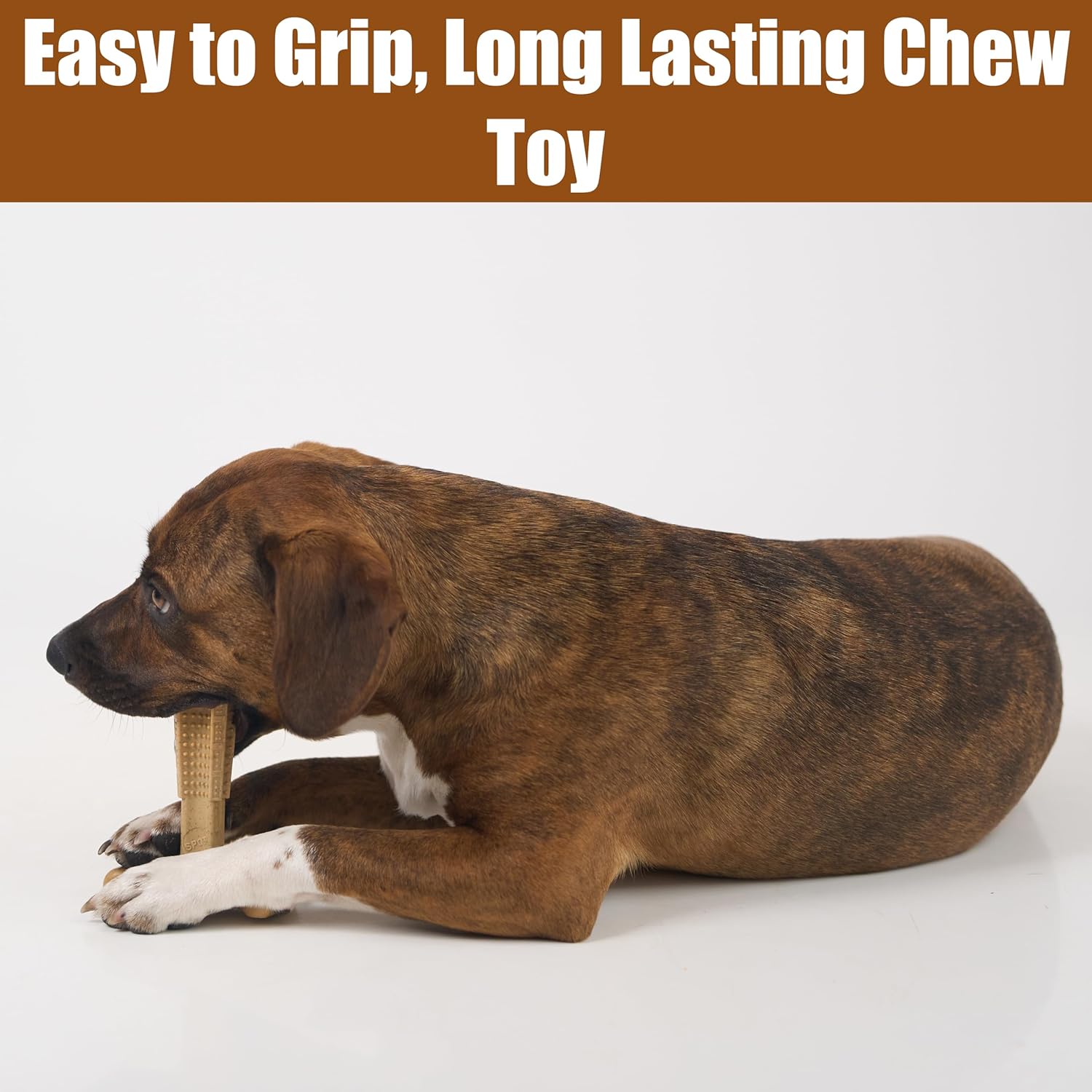 Chicken Flavor T-Bone Dog Chew Toy – Medium