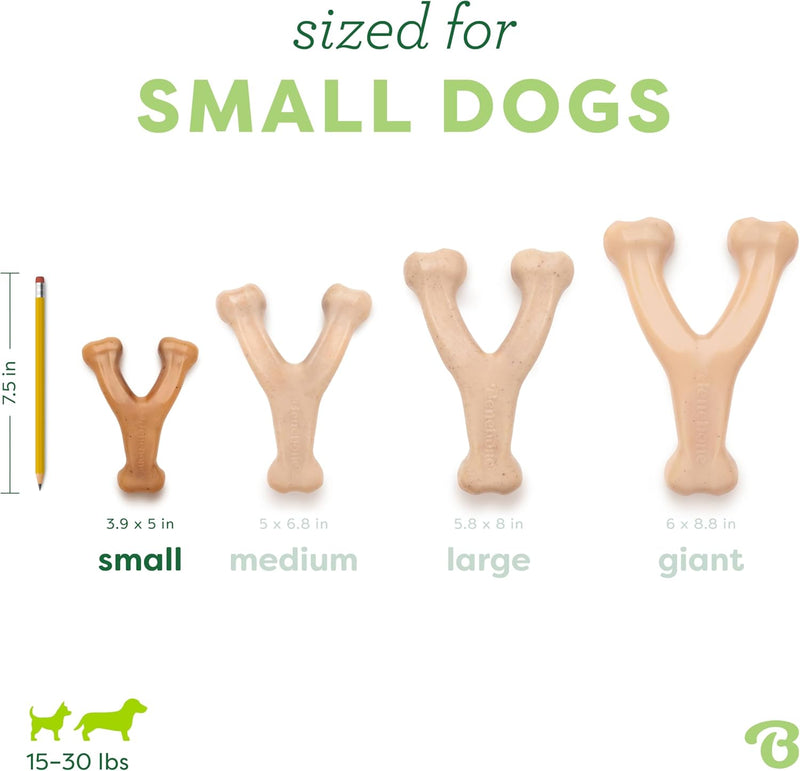 Chicken Wishbone Dog Chew Toy – Small