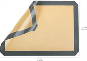 Reusable Silicone Baking Mat Set