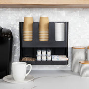 Coffee Bar Condiment Organizer Station