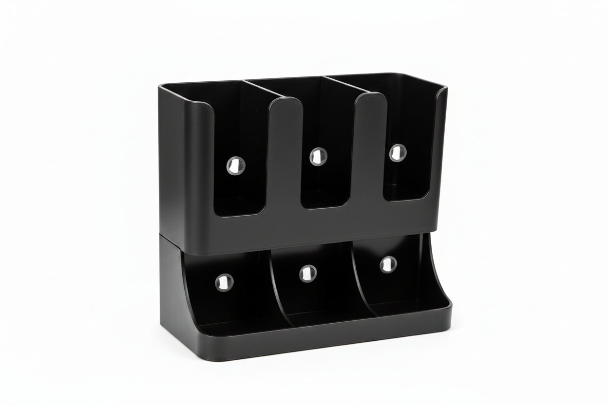 Coffee Bar Condiment Organizer Station