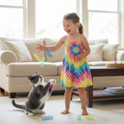 Colorful Spring Cat Toy Set – 10 Pack