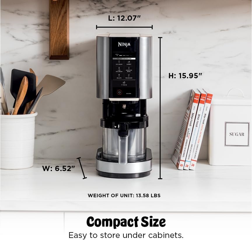 Compact Frozen Dessert Maker Machine