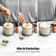 Compact Frozen Dessert Maker Machine
