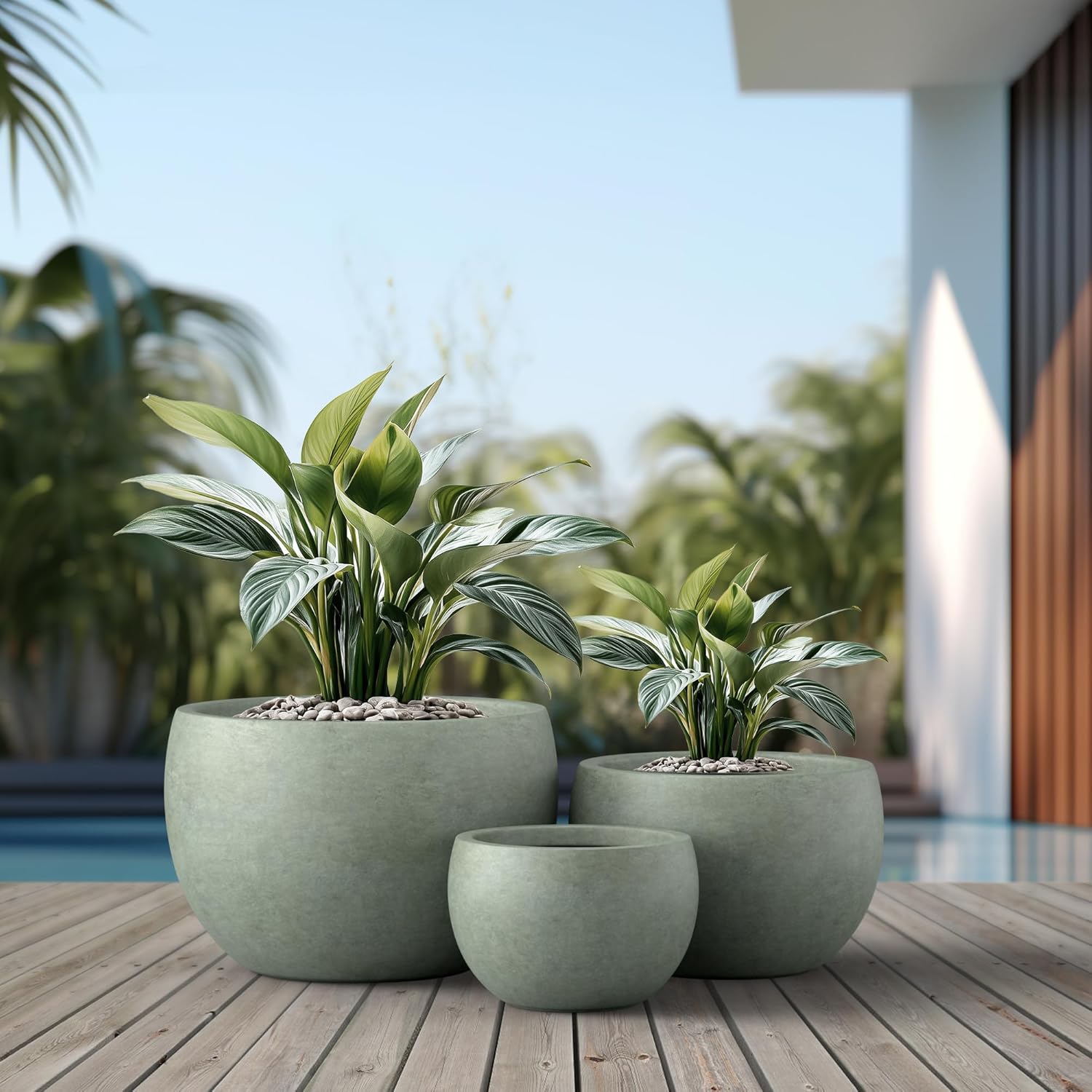 Concrete Cube Planter
