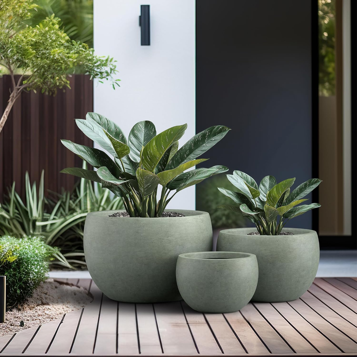 Concrete Cube Planter