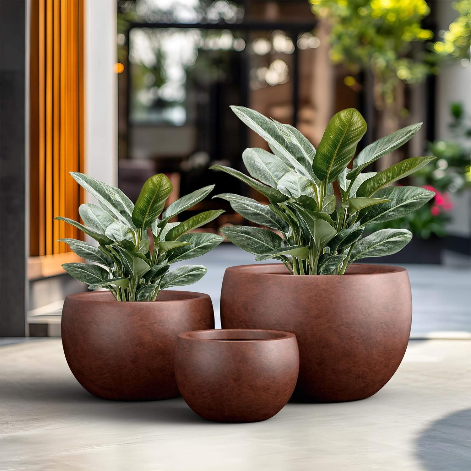Concrete Cylinder Planter