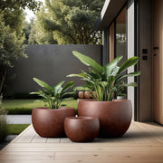 Concrete Cylinder Planter