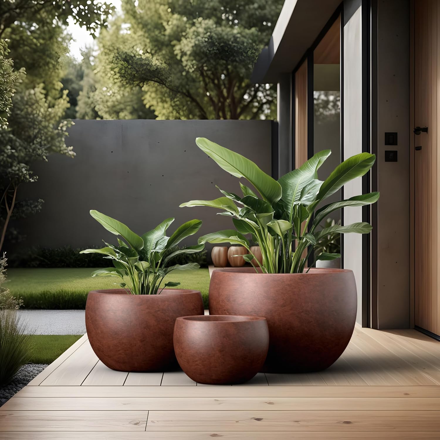 Concrete Cylinder Planter