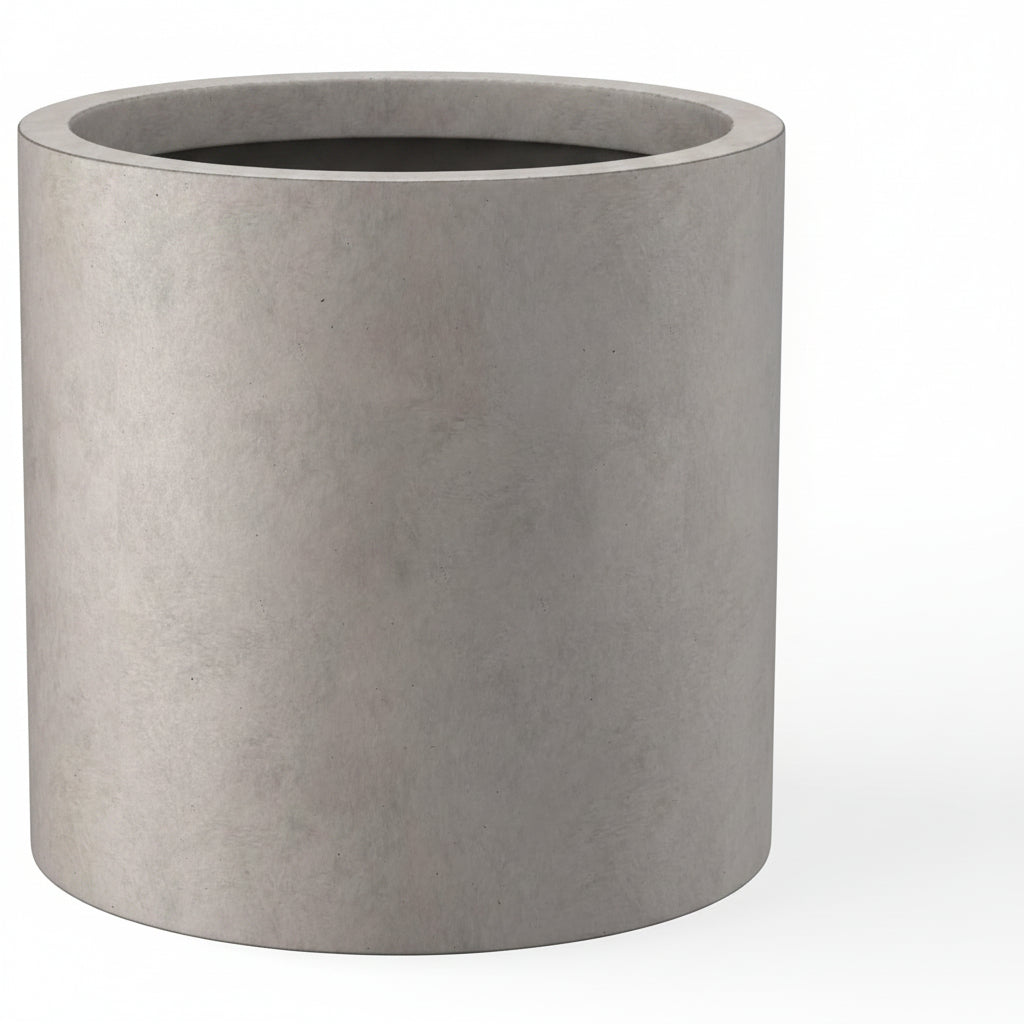 Concrete Cylinder Planter