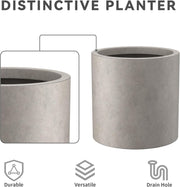Concrete Cylinder Planter