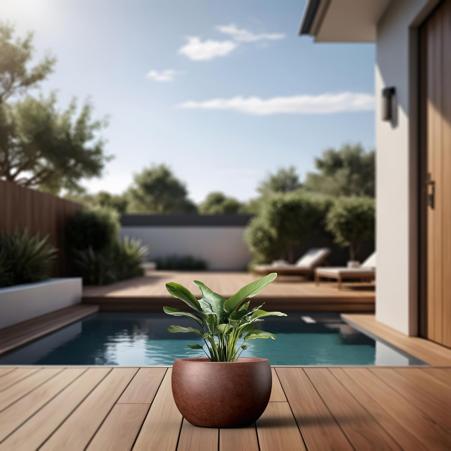 Concrete Garden Planter