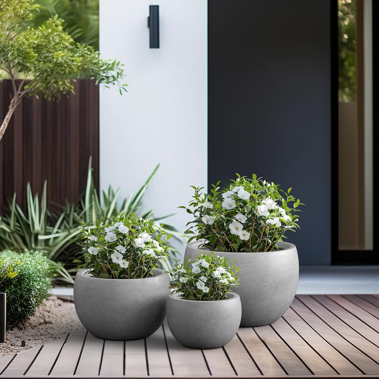 Concrete Rectangle Planter