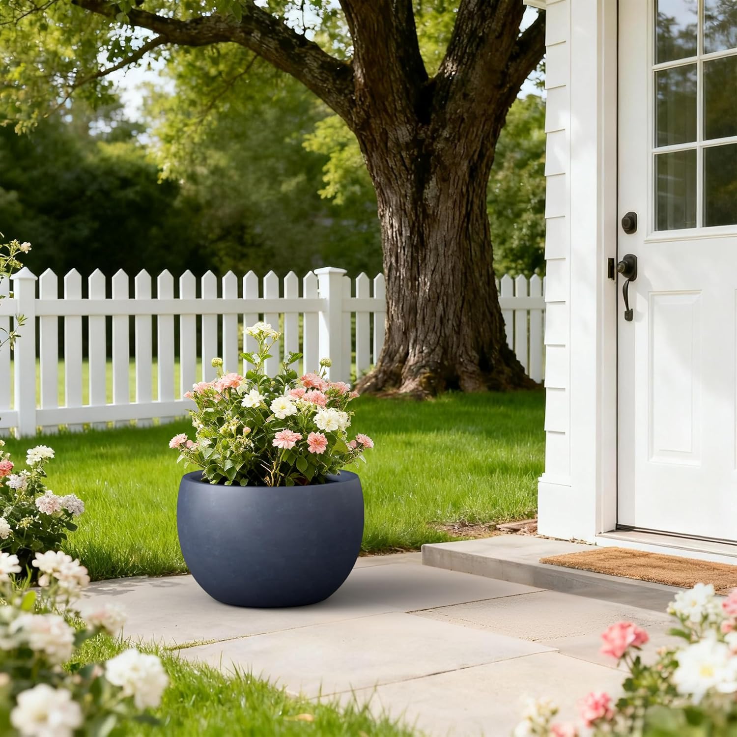 Concrete Round Planter