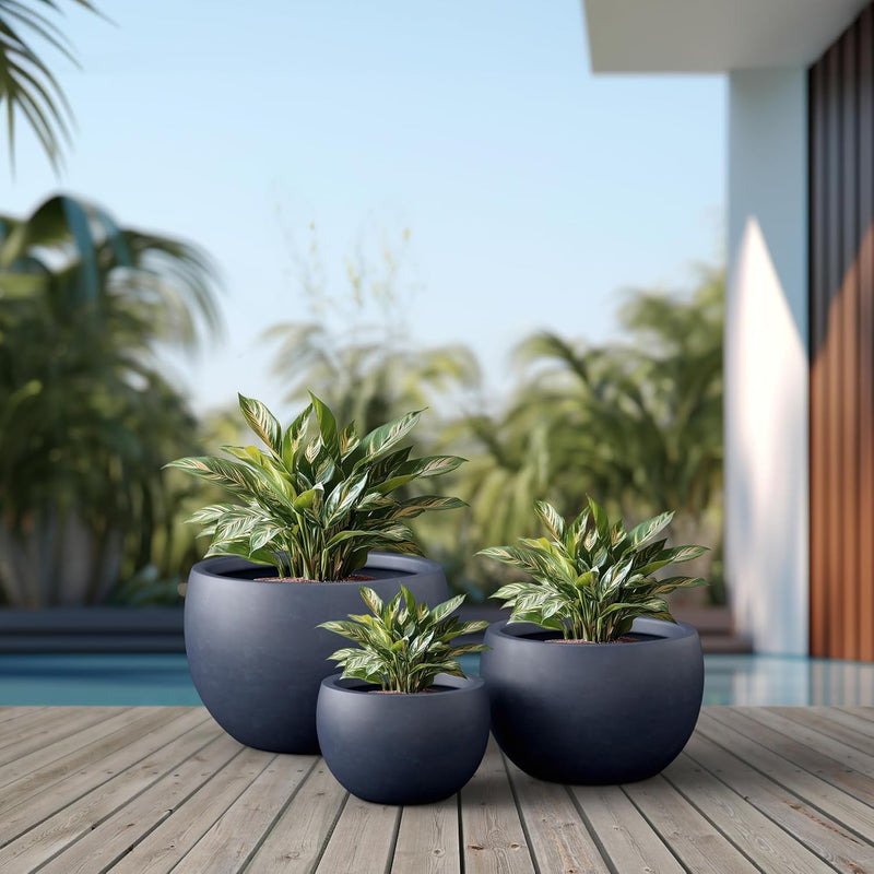 Concrete Round Pot