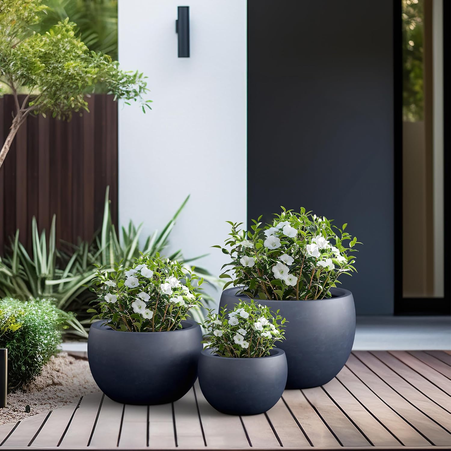 Concrete Round Pot