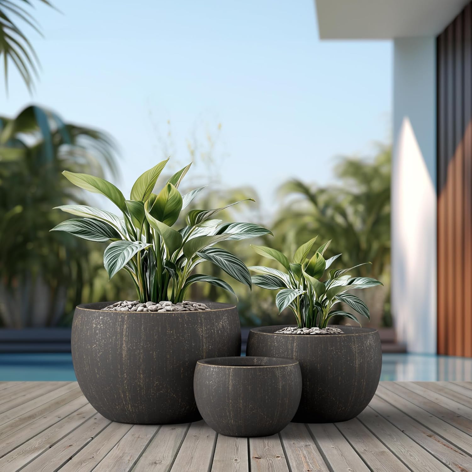 Concrete Urn Planter