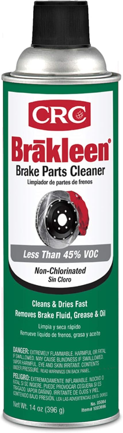 CRC Brakleen Non-Chlorinated Brake Parts Cleaner – 14 Oz
