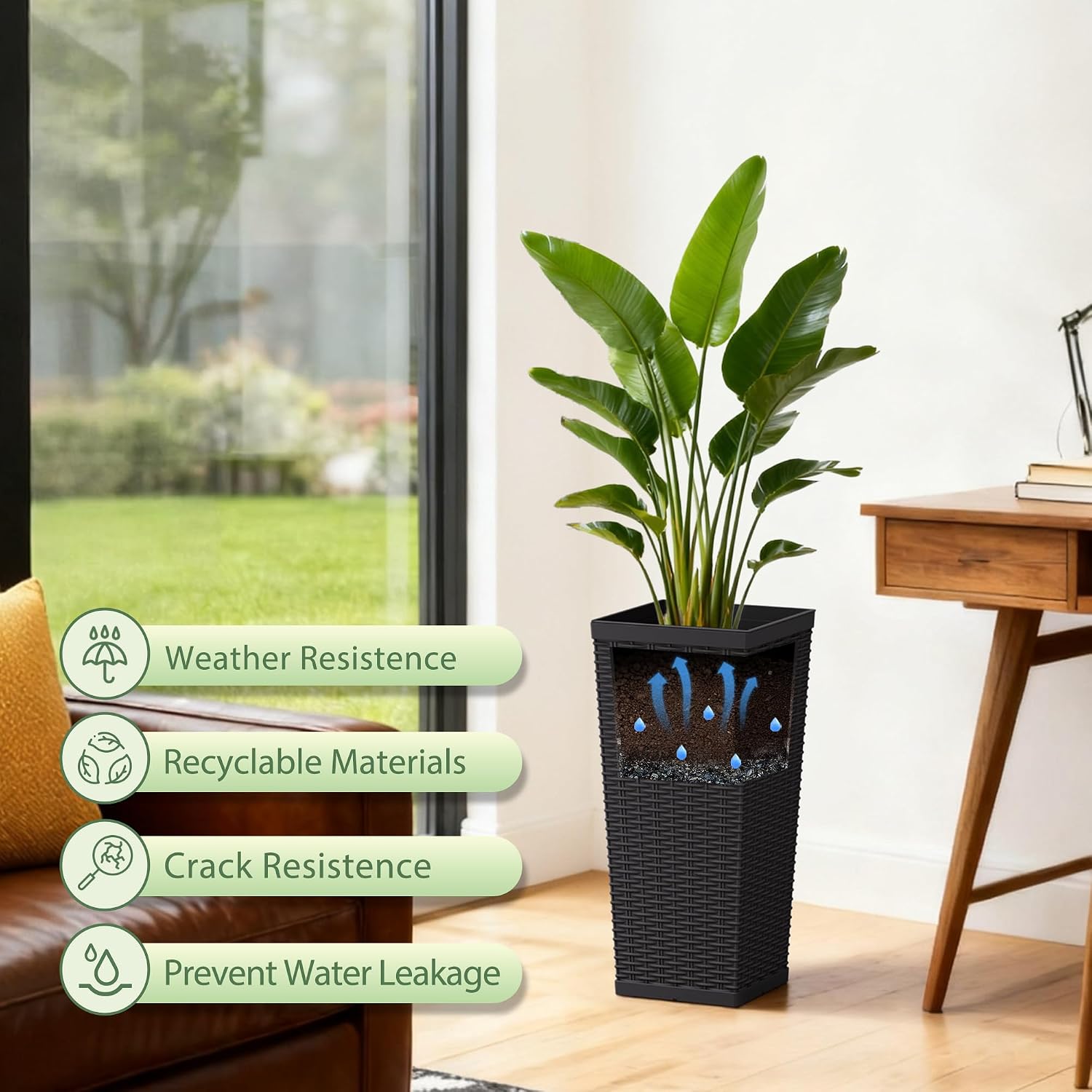 Decorative Plant Pot Set